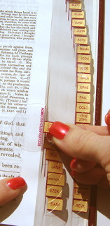 Bible Index Tabs