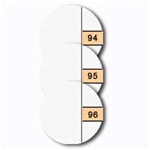 Pleading Number Index Tabs 1-96